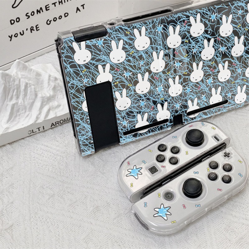Kawaii Miffy Console Case for  - Gaming Console In Tv 评论和价格